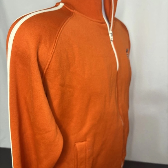 Vintage Abercrombie & Fitch Track Jacket Orange Men's Size Small 90’s 2000’s Y2K - Picture 6 of 16